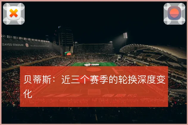 贝蒂斯:近三个赛季的轮换深度变化